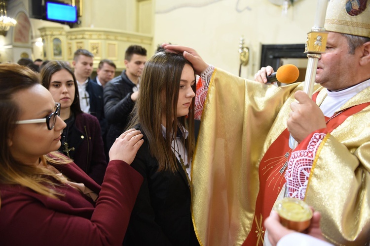 Bierzmowanie w Radomyślu Wielkim