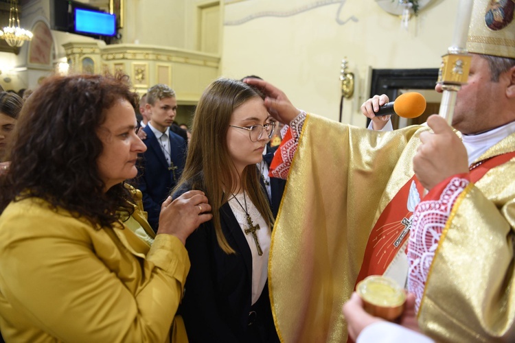 Bierzmowanie w Radomyślu Wielkim