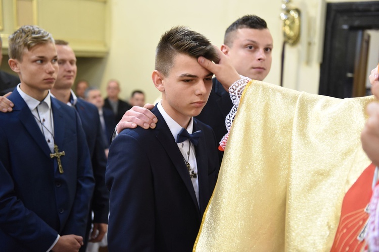 Bierzmowanie w Radomyślu Wielkim