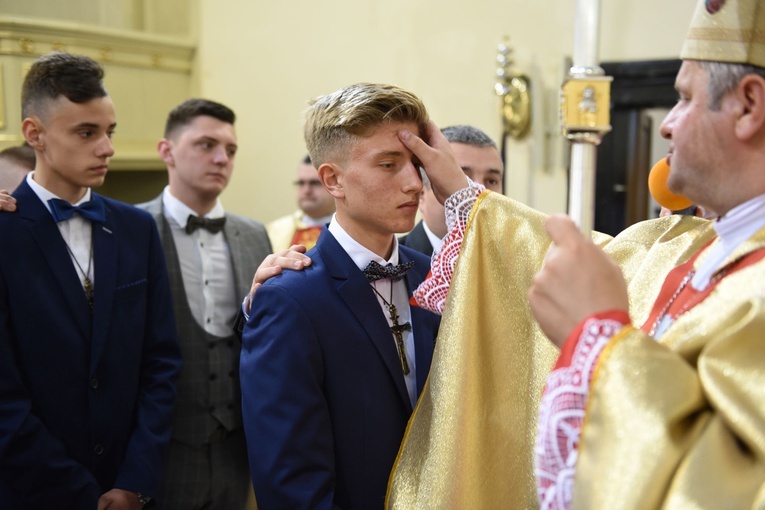 Bierzmowanie w Radomyślu Wielkim