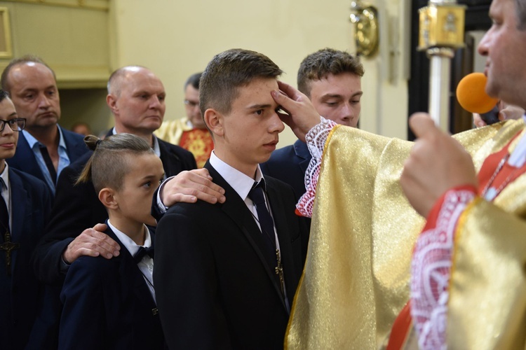 Bierzmowanie w Radomyślu Wielkim
