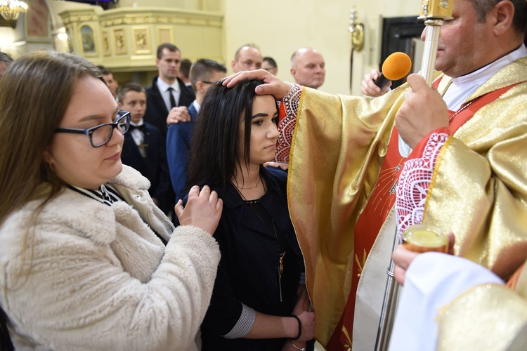 Bierzmowanie w Radomyślu Wielkim