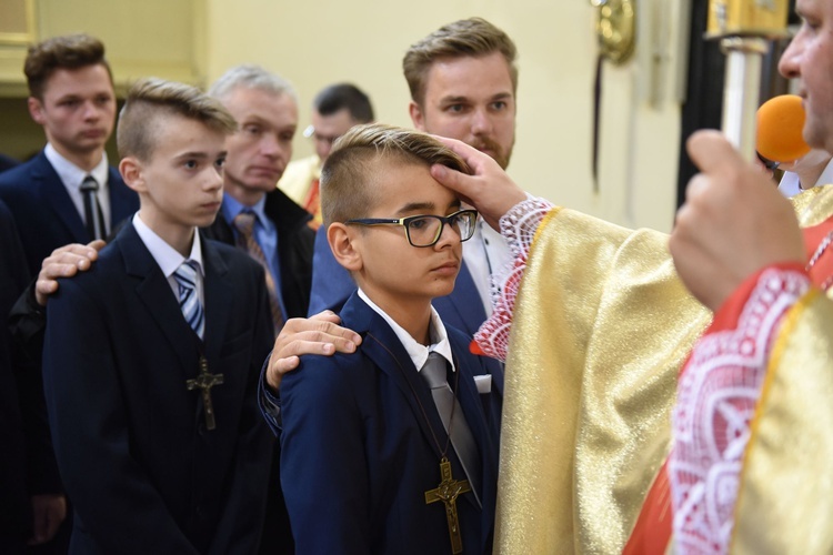 Bierzmowanie w Radomyślu Wielkim