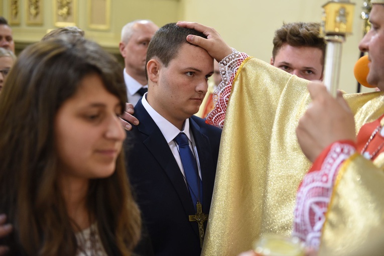 Bierzmowanie w Radomyślu Wielkim