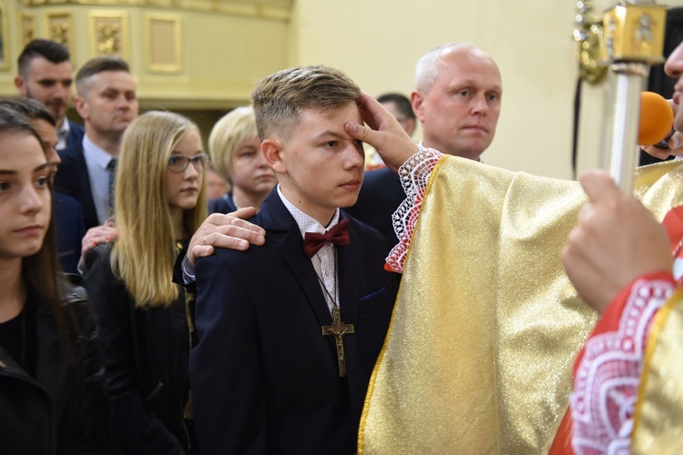 Bierzmowanie w Radomyślu Wielkim