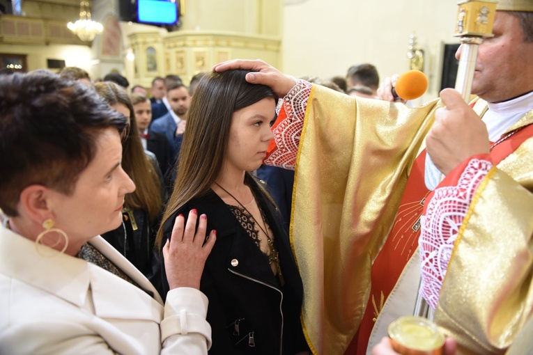 Bierzmowanie w Radomyślu Wielkim