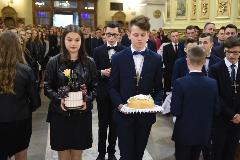 Bierzmowanie w Radomyślu Wielkim