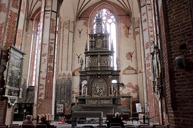 Największy kamienny ołtarz wygląda tak jak w 1612 roku.