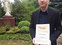 Nasz kleryk zajął III miejsce.