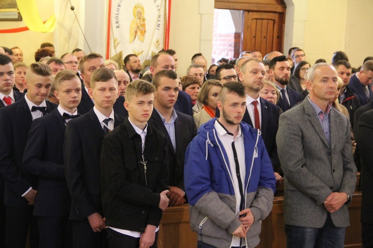 Bierzmowanie w Wadowicach Górnych