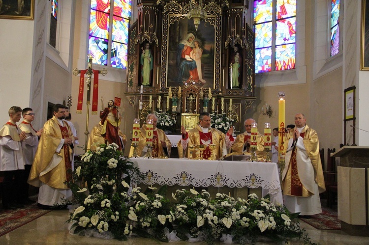 Bierzmowanie w Wadowicach Górnych