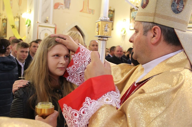 Bierzmowanie w Wadowicach Górnych