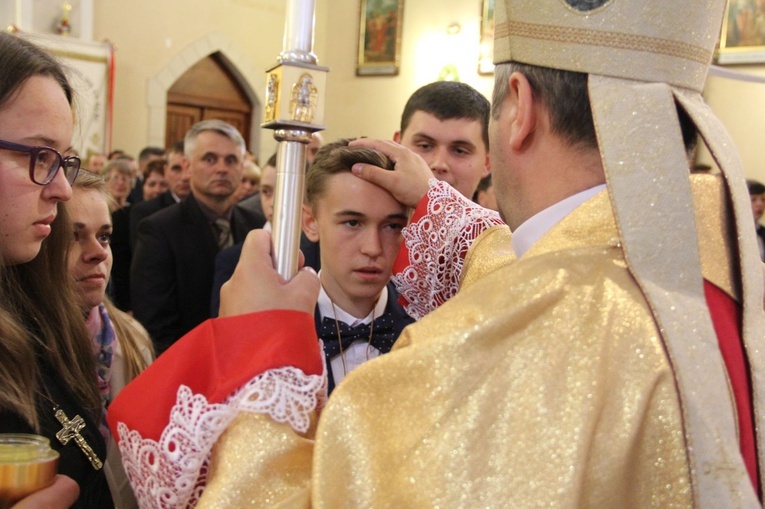 Bierzmowanie w Wadowicach Górnych
