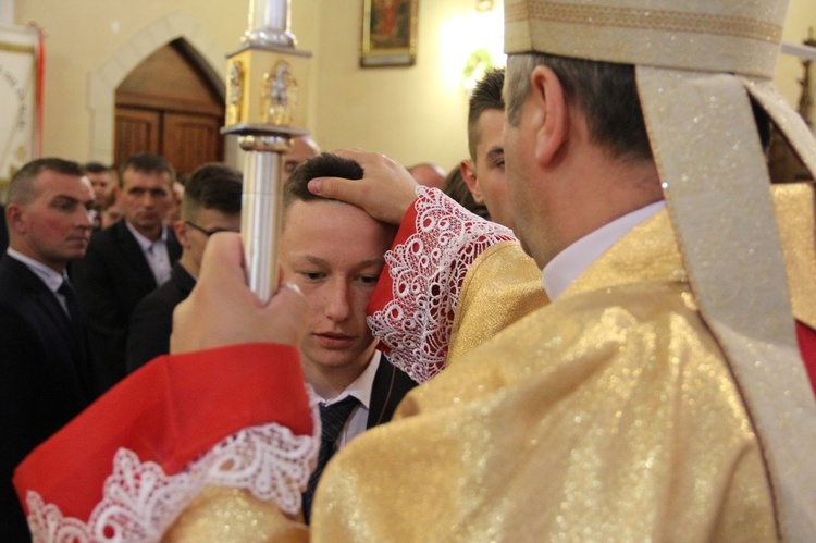 Bierzmowanie w Wadowicach Górnych