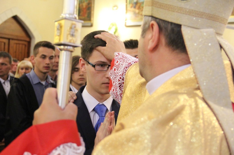 Bierzmowanie w Wadowicach Górnych