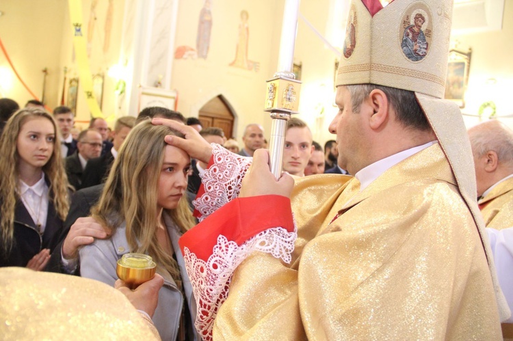 Bierzmowanie w Wadowicach Górnych