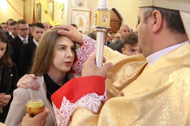 Bierzmowanie w Wadowicach Górnych