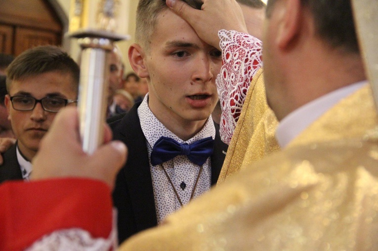 Bierzmowanie w Wadowicach Górnych