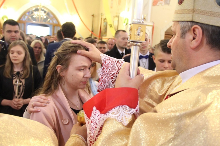 Bierzmowanie w Wadowicach Górnych