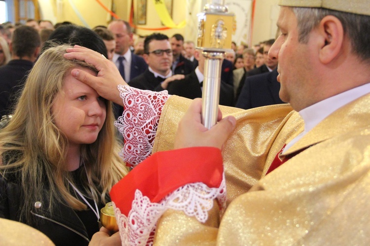 Bierzmowanie w Wadowicach Górnych