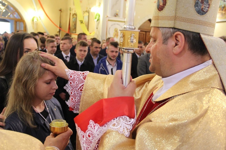 Bierzmowanie w Wadowicach Górnych