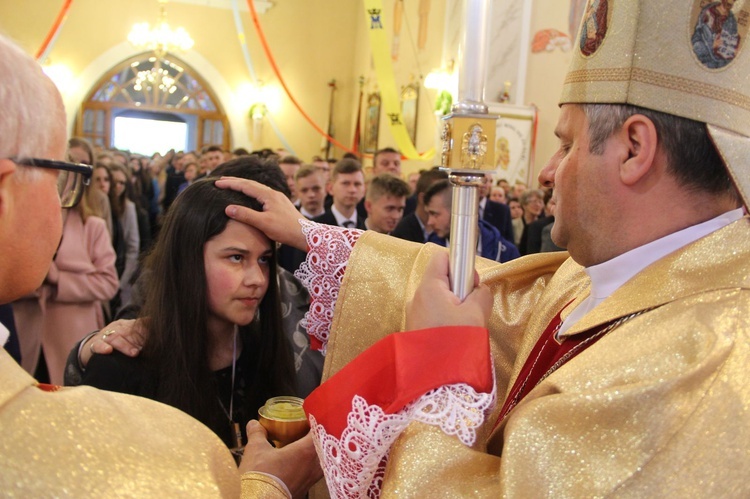 Bierzmowanie w Wadowicach Górnych