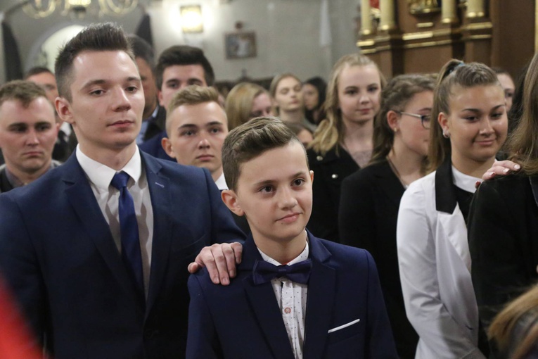 Bierzmowanie w Dębnie