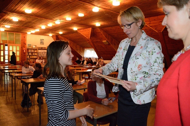 Ciasna. Powiatowy Konkurs Wiedzy o św. Janie Pawle II