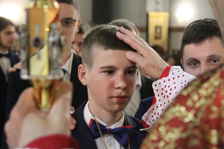 Bierzmowanie w Jodłowej