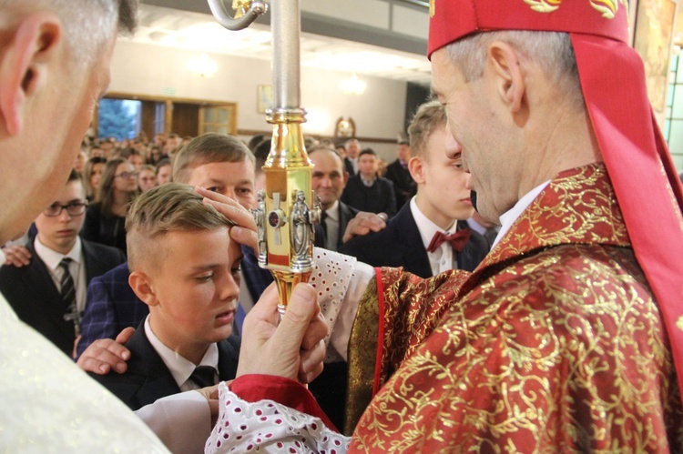 Bierzmowanie w Jodłowej