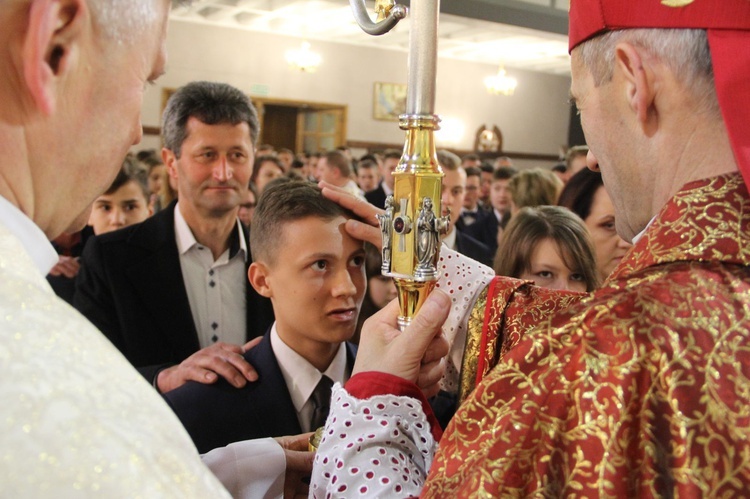 Bierzmowanie w Jodłowej