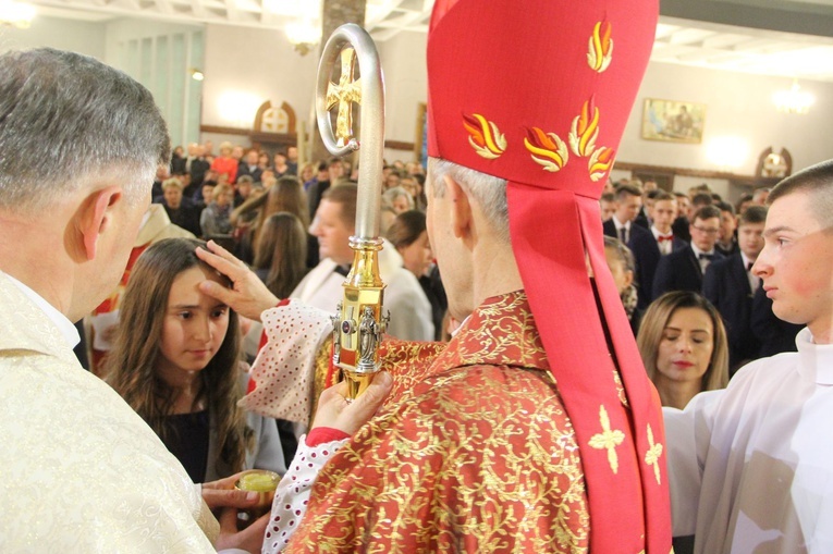 Bierzmowanie w Jodłowej