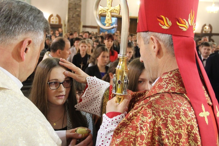 Bierzmowanie w Jodłowej