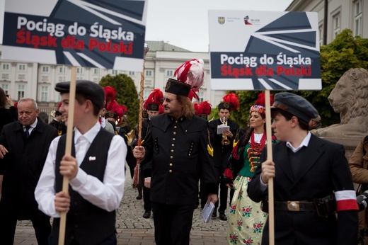 Śląska delegacja w Warszawie