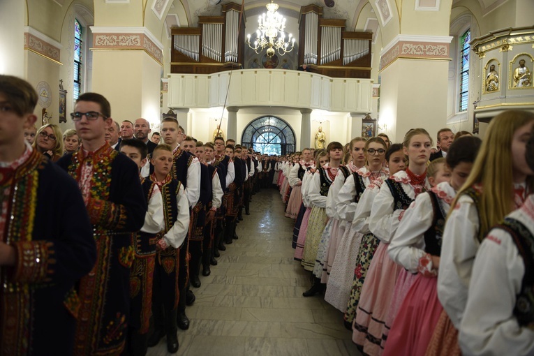 Bierzmowanie w Podegrodziu