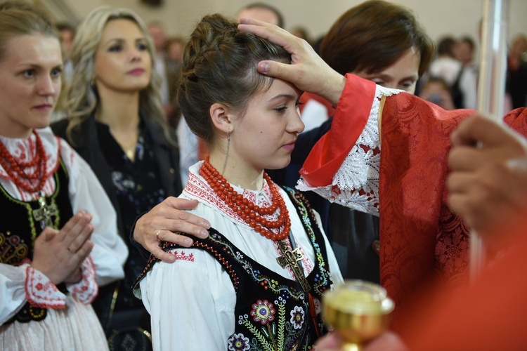 Bierzmowanie w Podegrodziu