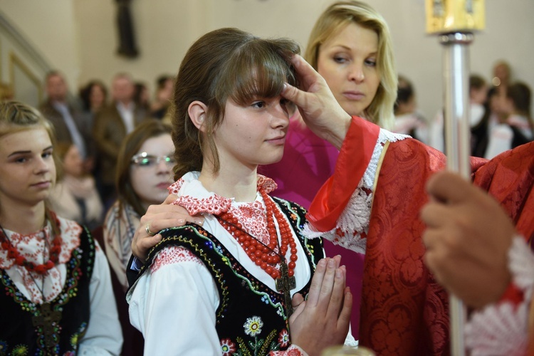 Bierzmowanie w Podegrodziu