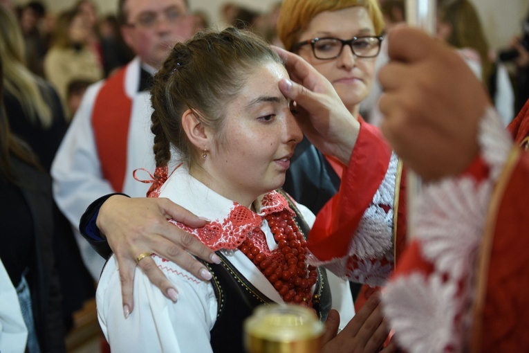 Bierzmowanie w Podegrodziu