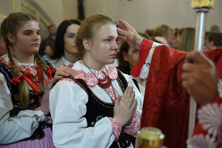 Bierzmowanie w Podegrodziu