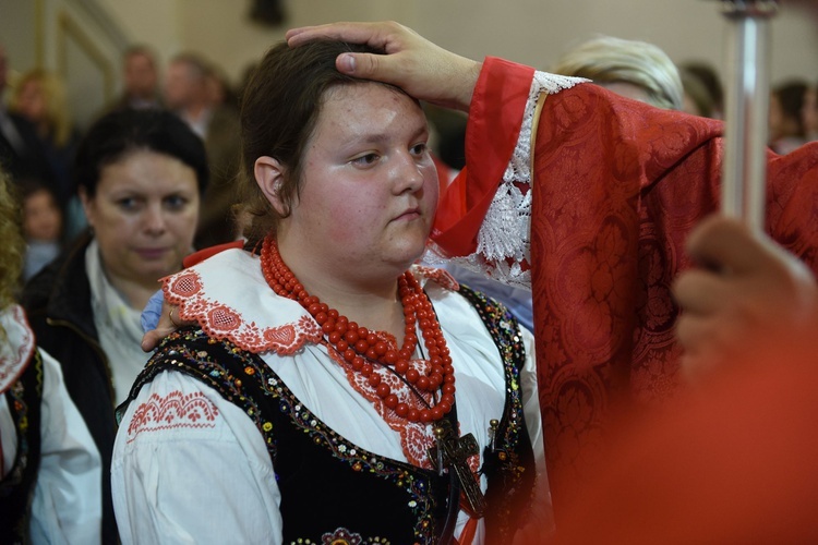 Bierzmowanie w Podegrodziu