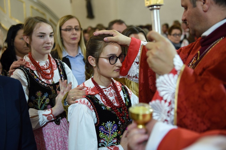 Bierzmowanie w Podegrodziu