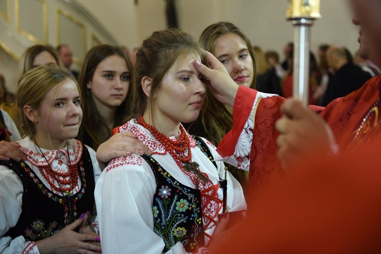 Bierzmowanie w Podegrodziu