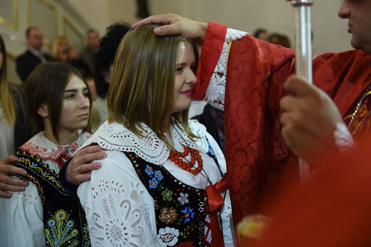 Bierzmowanie w Podegrodziu