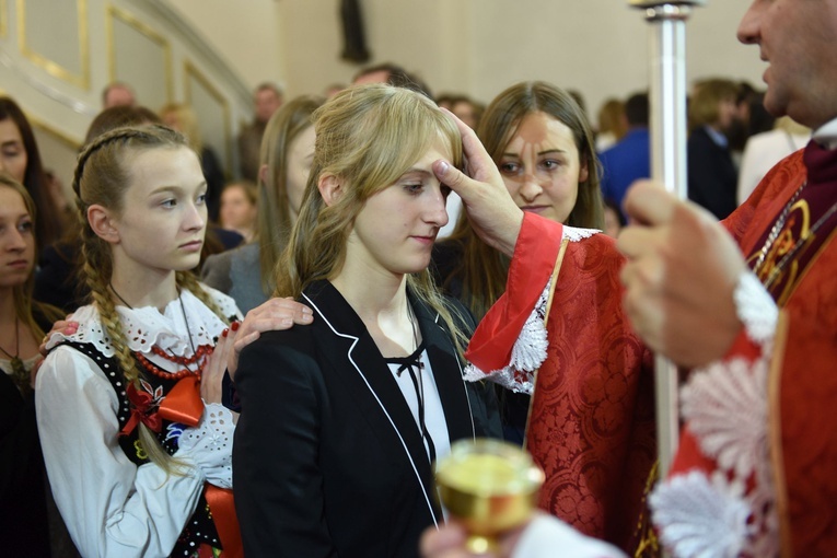 Bierzmowanie w Podegrodziu