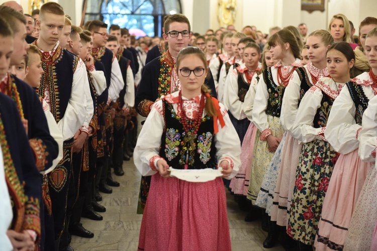 Bierzmowanie w Podegrodziu