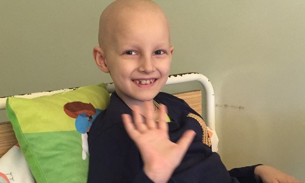 Maksiu podczas leczenia.