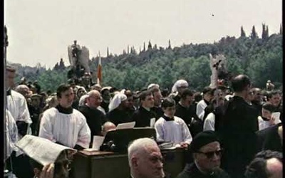 Wizyta Jana Pawła II na Monte Cassino