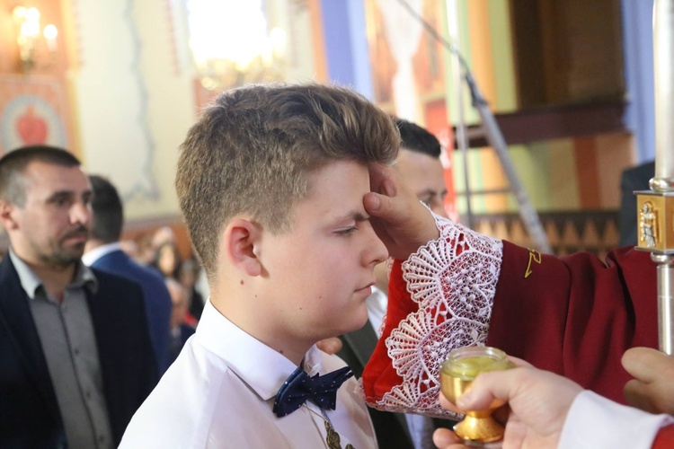 Bierzmowanie w Biegonicach