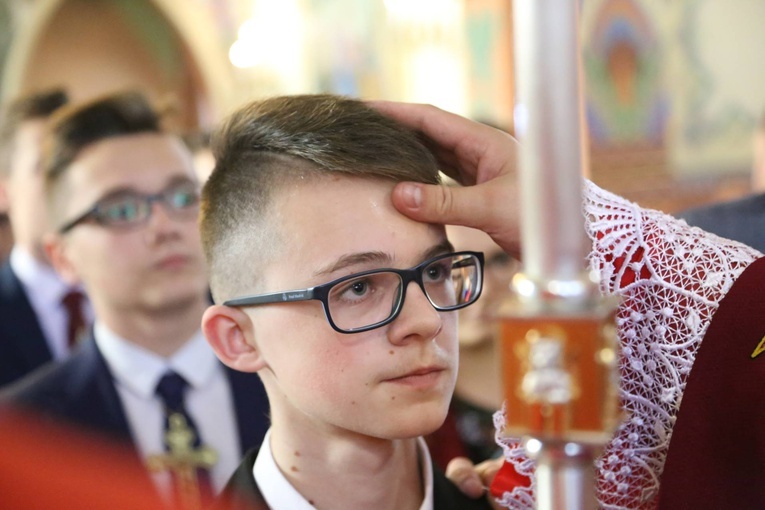 Bierzmowanie w Biegonicach