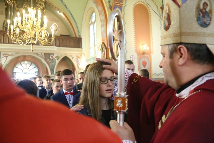 Bierzmowanie w Biegonicach